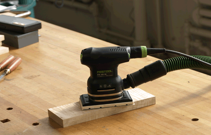 Festool RTS 400 Replacement Sanding Pad – Soft, 80mm X 130mm, StickFix Hook & Loop