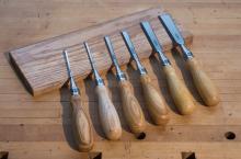 Narex Richter Chisels - Boxed Set of 6 in a Canvas Roll