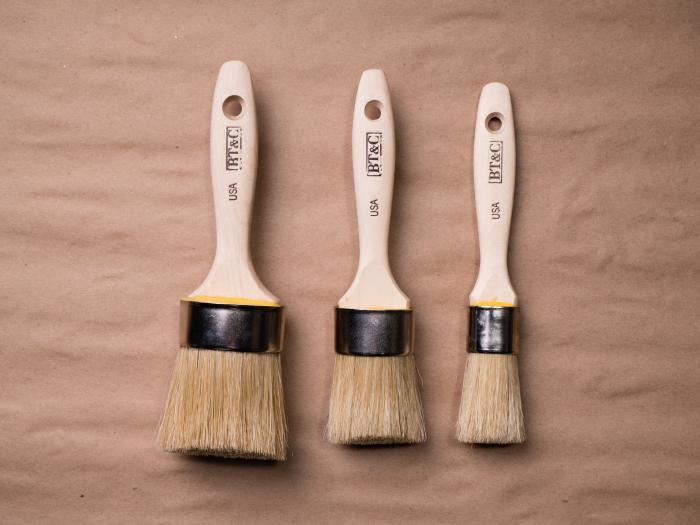  alt="Set of all three Chisel Tip Brushes"