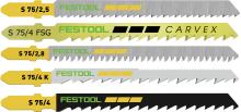 25 Blade assortment for wood. 5 each of (204256, 204316, 204260, 204265, 204305)   (#204275)