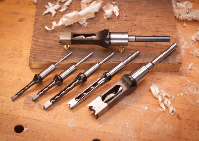 Hollow Square Mortise Chisel &amp; Bits